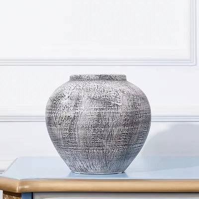Embrace Timeless Elegance with the Vecchia Terracotta Handcrafted Artisan Vase