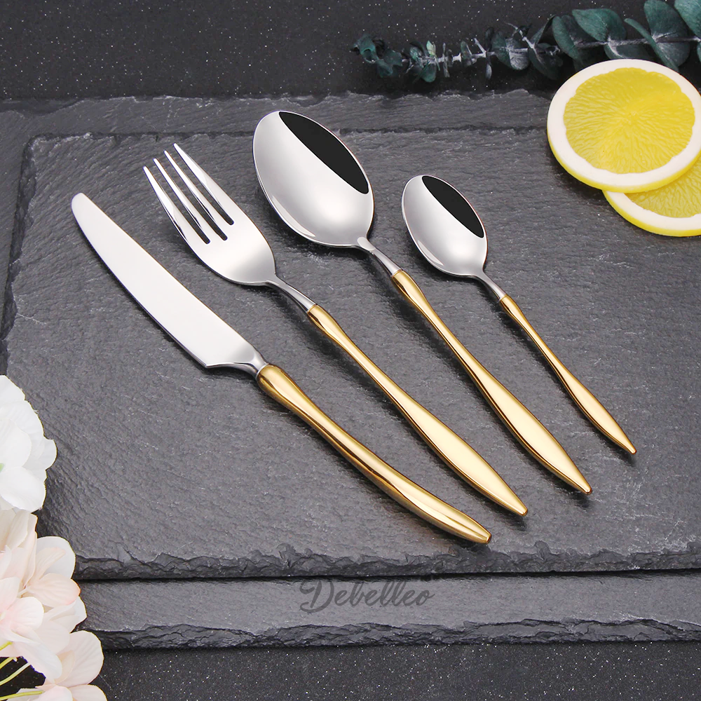Premium Silverware Sets - Elegant & Durable Cutlery | Debelleo