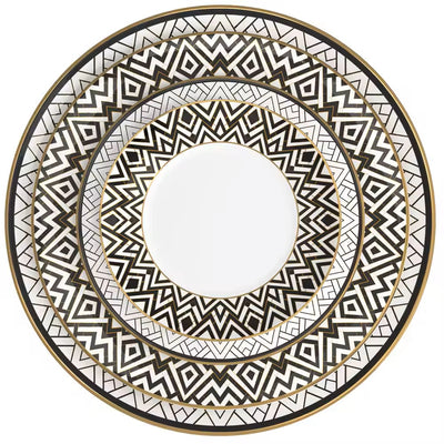 Trame 16-Piece Fine China Plate Set Serves 4