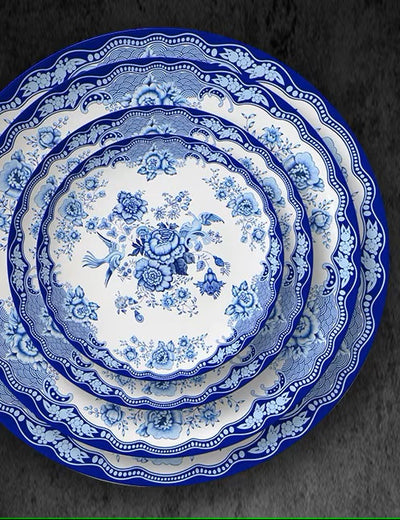 Marina 16-Piece Fine China Plate Set Serves 4