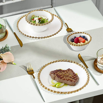Regio 16-Piece Fine China Plate Set Serves 4