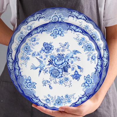 Marina 16-Piece Fine China Plate Set Serves 4