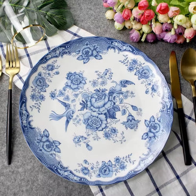 Marina 16-Piece Fine China Plate Set Serves 4