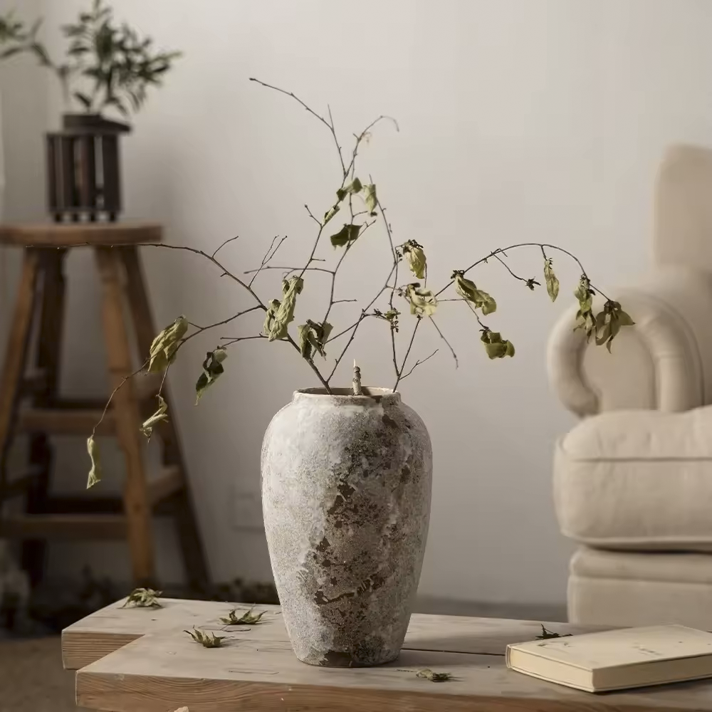Jarrón Fiorito con Detalle Floral