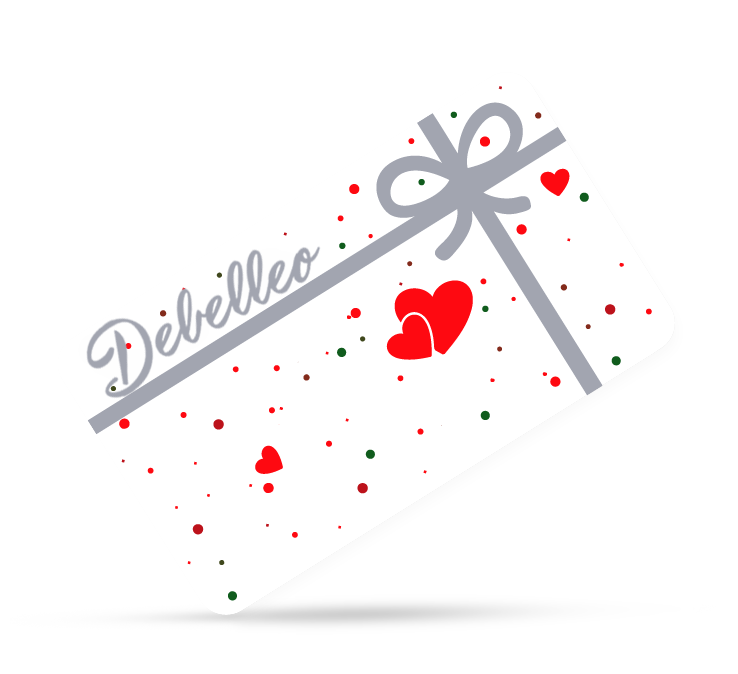 Tarjeta de regalo de corazones 