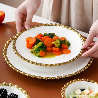 Regio 16-Piece Fine China Plate Set Serves 4