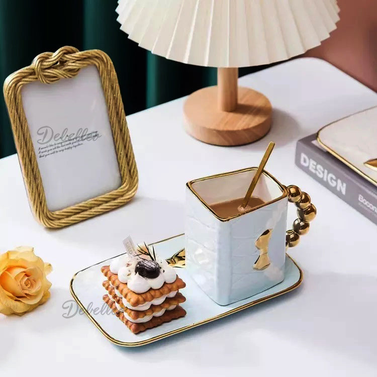 Papillon Handbag Mug Set