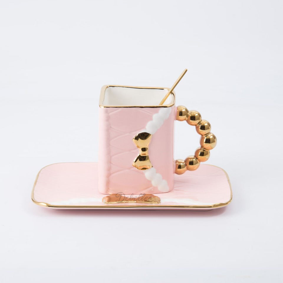 Papillon Handbag Mug Set
