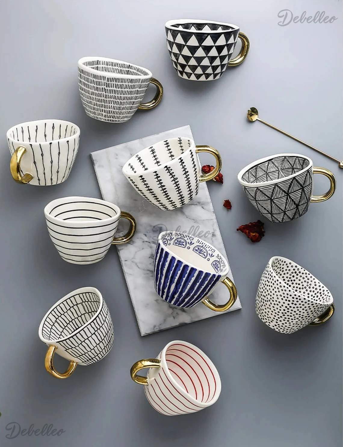 Tazas geo grande