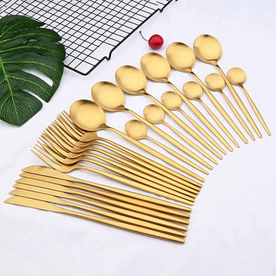 Juego de cubiertos Opaco